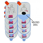 Defibtech LifeLine treningselektroder uten kabel (5pk.) - Voksen