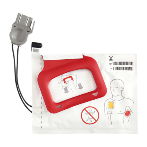 Physio Control Lifepak CR Plus pakke med 1 sett elektroder og 1 batteri til hjertestarter - 8863