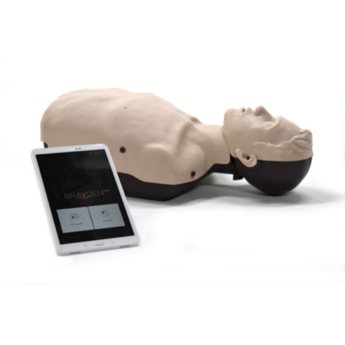 Brayden PRO treningsdukke med Bluetooth-verktøy og hvit LED-belysning funksjon