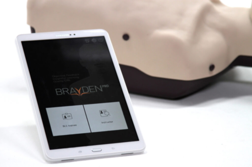 Brayden PRO treningsdukke med Bluetooth-verktøy og hvit LED-belysning funksjon - 10437