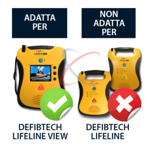 Defibtech Lifeline VIEW/PRO elektrodesett barn - 10565