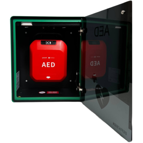 DefiSign Nox utendørs hjertestarter veggskap  - 13132