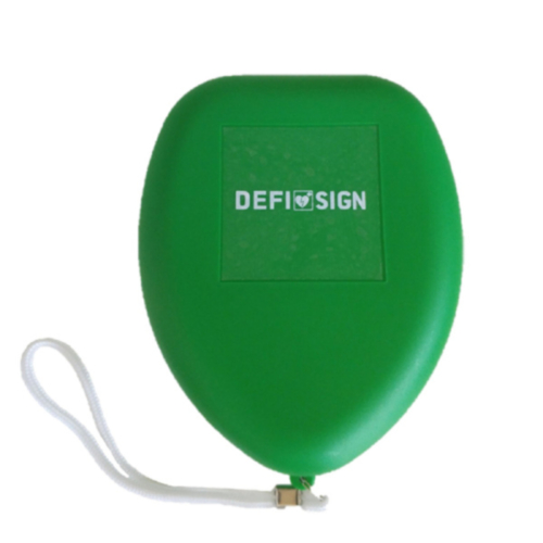 DefiSign Lommemaske m/O2 adapter filter og stropp - 6191