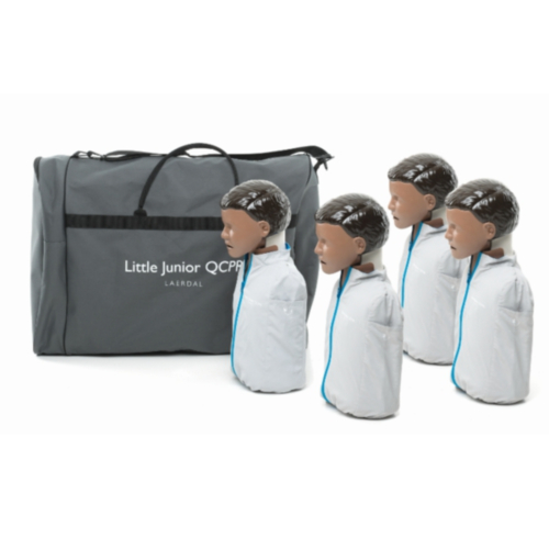 Laerdal Little Junior QCPR - mørk hud - 4 pack