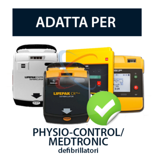 Physio-Control Quik Combo elektroder voksne - 10587