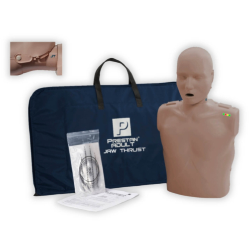 Prestan Adult Jaw-Thrust HLR-dukke (mørk hud) 