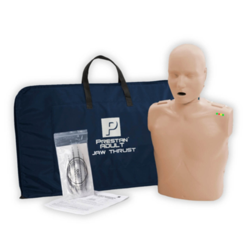 Prestan Adult Jaw-Thrust HLR-dukke (lys hud) 