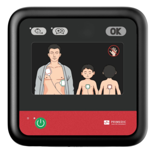 Primedic Heartsave myPAD Display hjertestarter Helautomatisk 