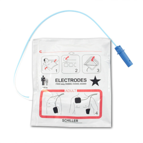Schiller FRED Easyport elektroder voksen(pre-connected) - 2142