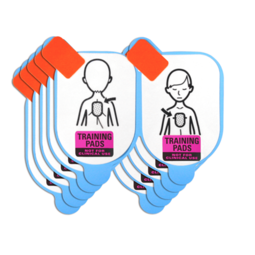 Defibtech LifeLine treningselektroder(barn) uten kabel, 5 pk - 3736