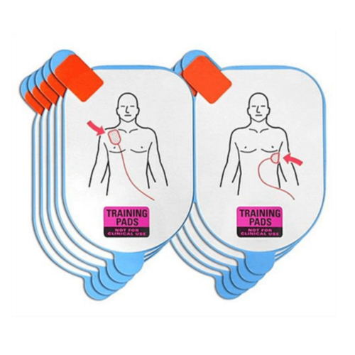 Defibtech LifeLine treningselektroder uten kabel (5pk.) - Voksen - 3735