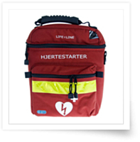 Defibtech Draagtas voor trainer (rood)