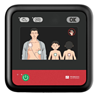 Primedic Heartsave myPAD Display Connected hjertestarter Helautomatisk 