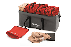 Mini Anne Plus Unicolor treningsdukker 10 stk.