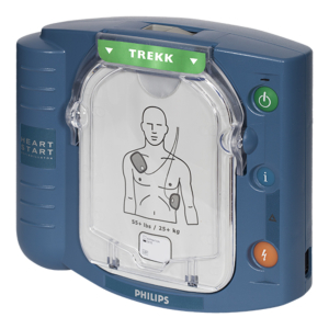 Philips Heartstart HS1 hjertestarter med gratis bæreveske