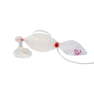 Ambu SPUR II Adult med pasientventil, trykkbegrensningsventil 40 cm H²O, oksygentank, engangsmaske mt 5